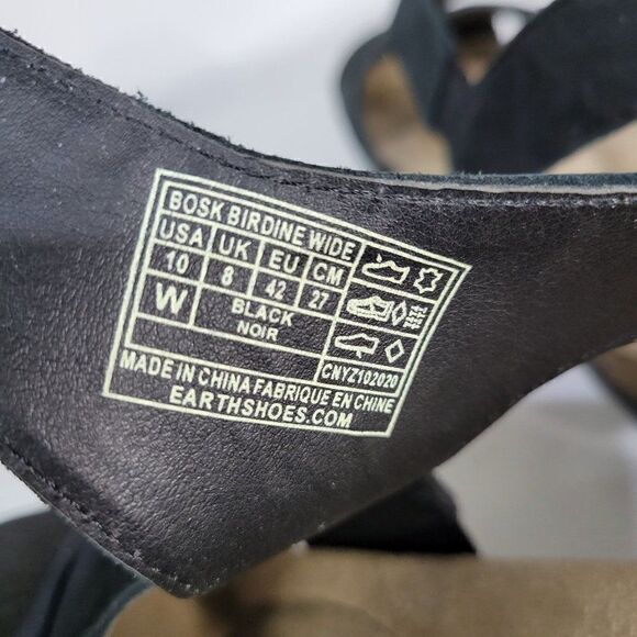 Earth Orgins Birdine Casual Round Toe Slip-on Sandals (Size 10W) - Picture 10 of 11